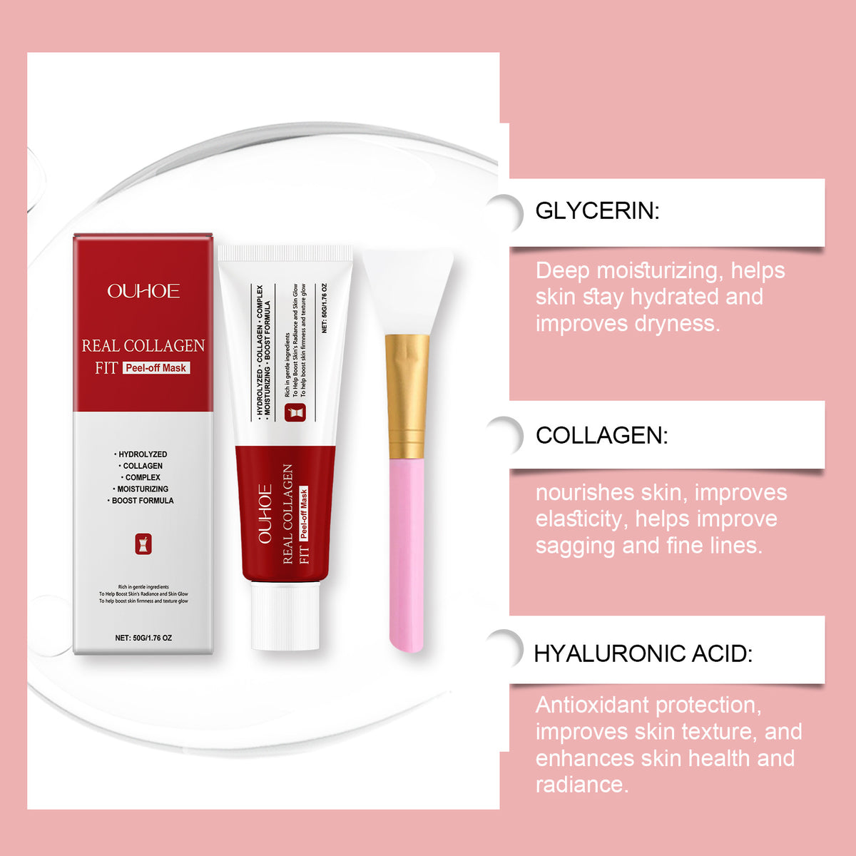 Collagen Facial Mask 50g Nourishing & Moisturizing Skin Care