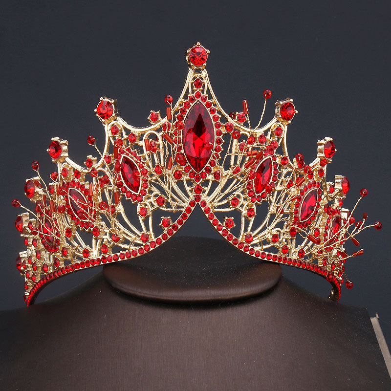 Retro Big Eyes Crown Headdress - Multiple Colors