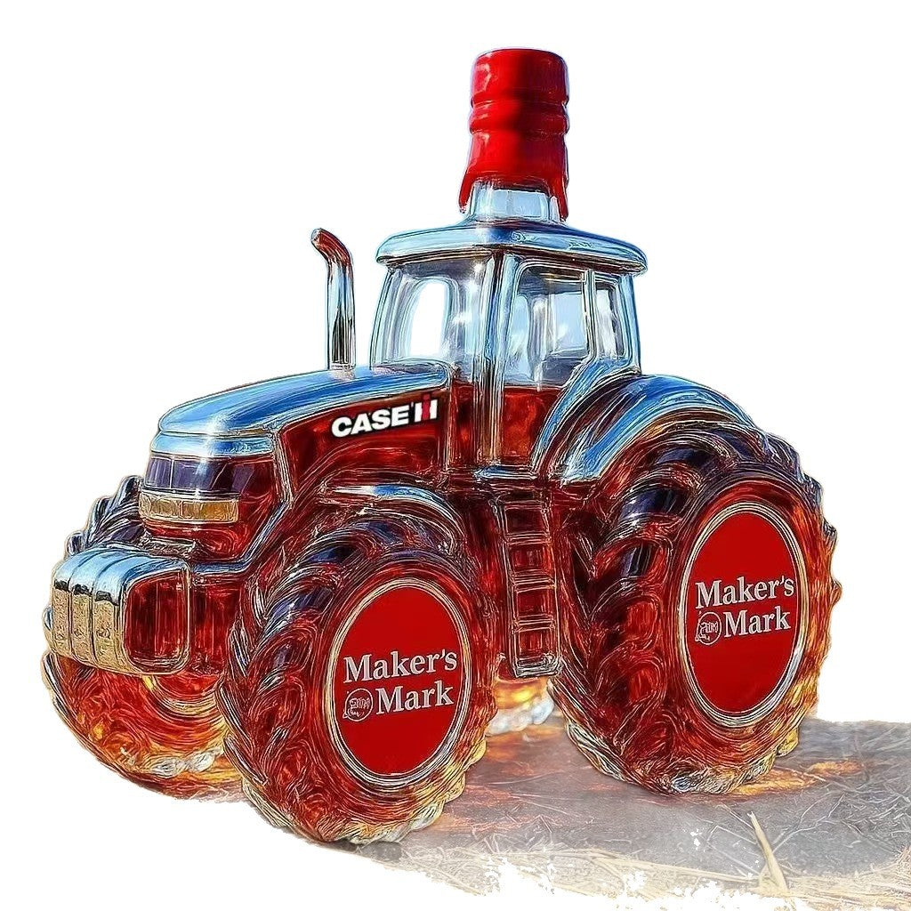 Glass Animal-Shaped Infusion Jar for Whiskey Storage - Transparent, Chinese-Style