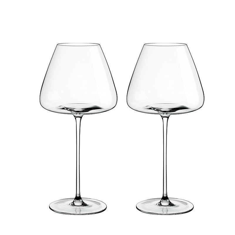 Crystal Red Wine Goblet Set 750ml Nordic Style Glassware - 2 Pieces