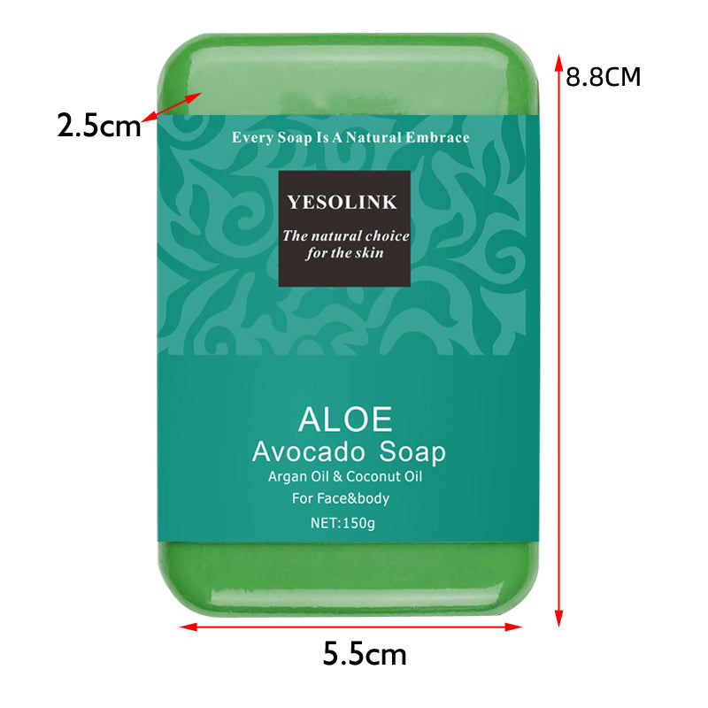 150g Aloe Vera Body Soap with Essential Oil for Skin Care