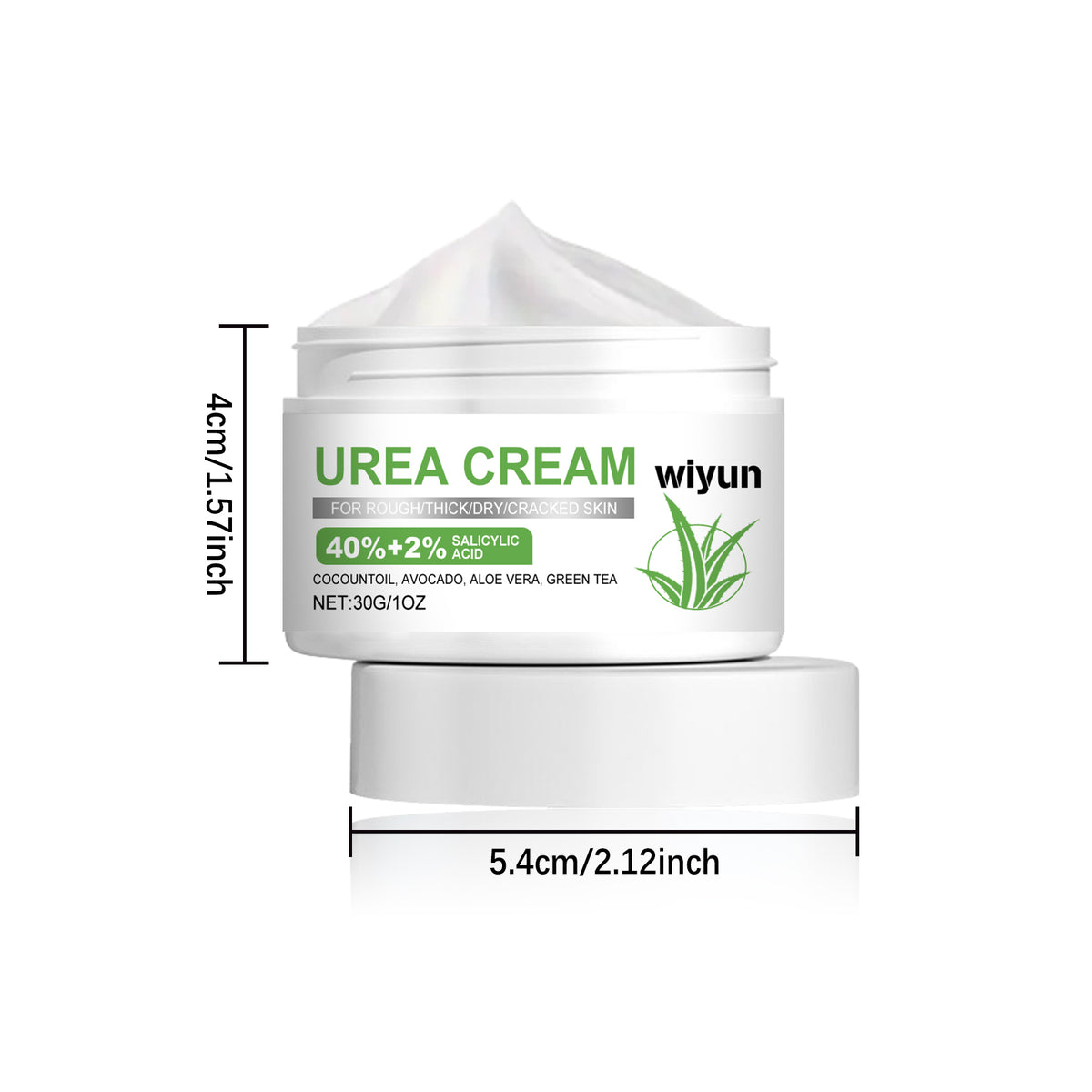 Foot Urea Cream with Coconut Oil - 30g