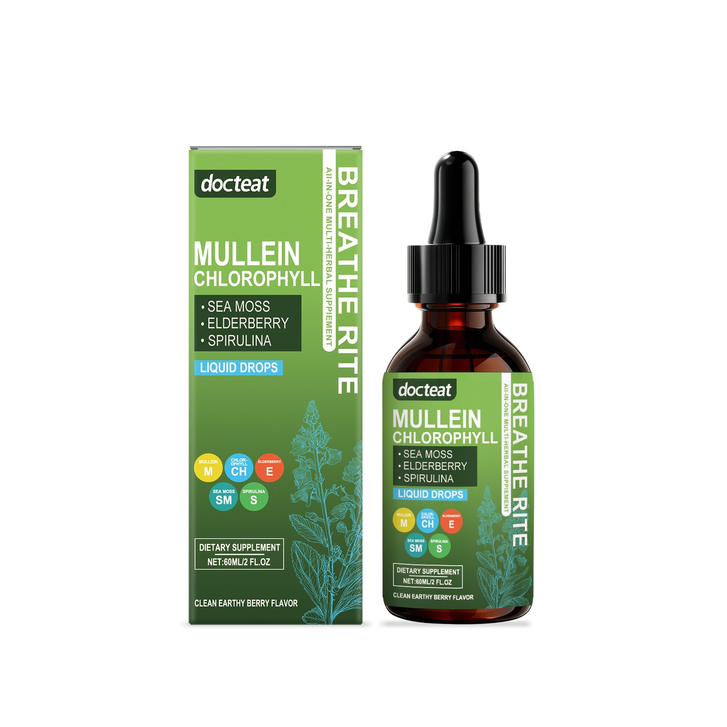 Plant-Extraction Compound Drops for Health & Wellness 60ml