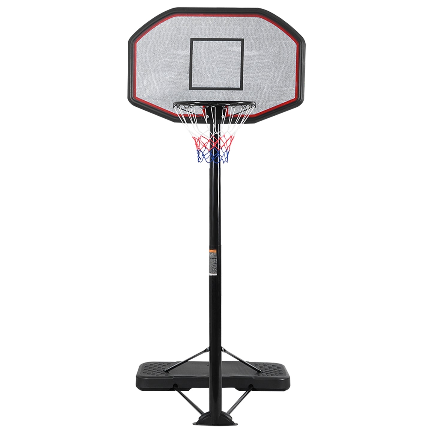 Height Adjustable 43 Inch Indoor Outdoor Basketball Hoop