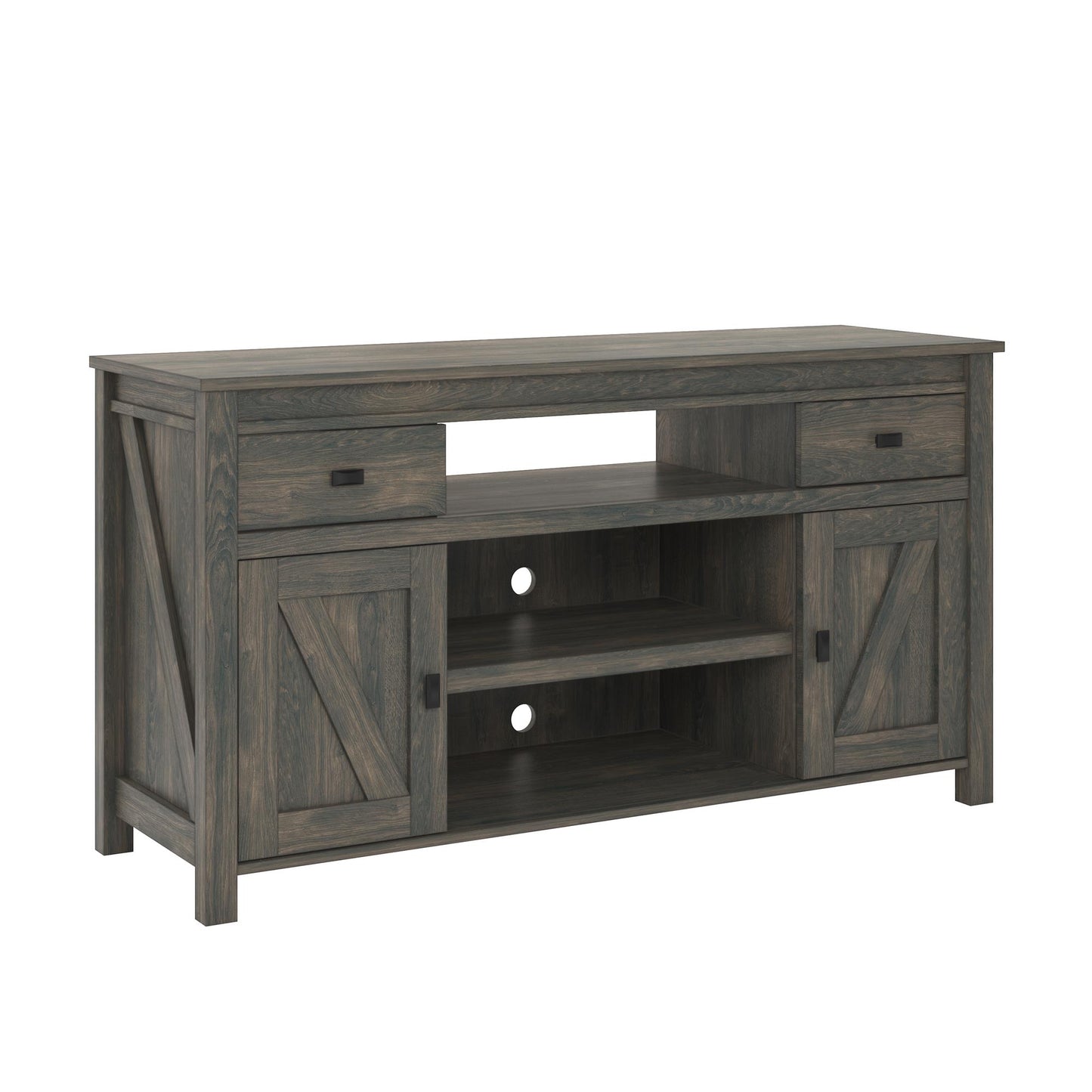 Farmington TV Stand for TVs Up to 60" - Oak Finish