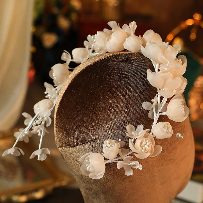 Handmade Flower Headband for Wedding Hair Accessories