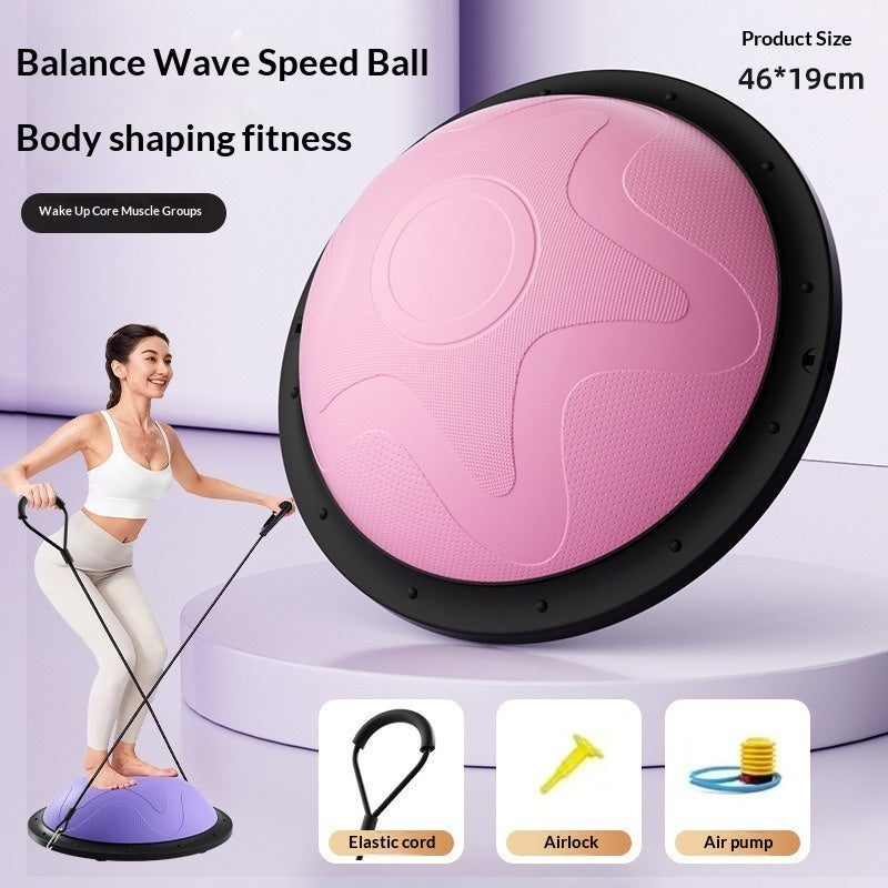 Multifunctional Half-Circle Balance Speed Ball for Home & Gym