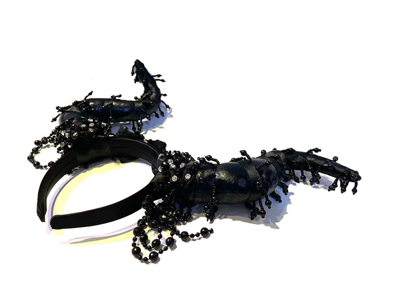 Halloween Horn Headband Cosplay Props Adjustable Costume Accessory