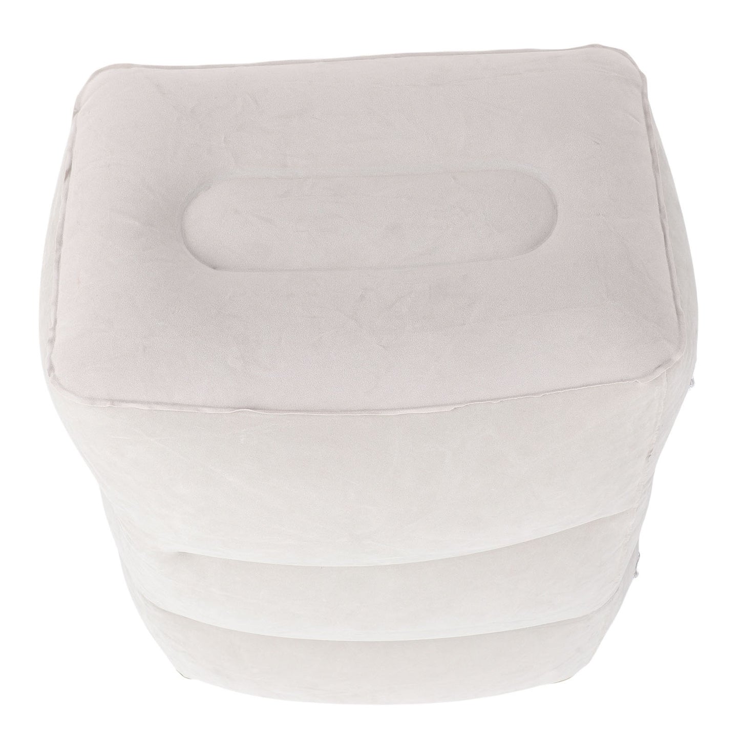 Adjustable Inflatable Foot Rest Pillow for Travel - 3 Height Levels