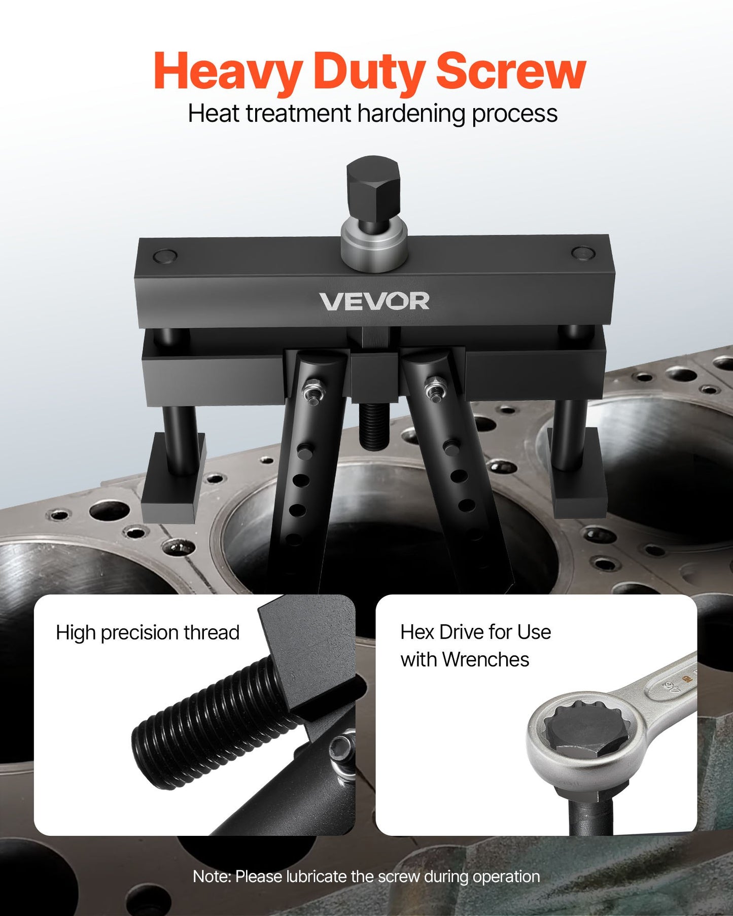 Universal Diesel Engine Cylinder Liner Puller Tool for Mack Cummins Volvo
