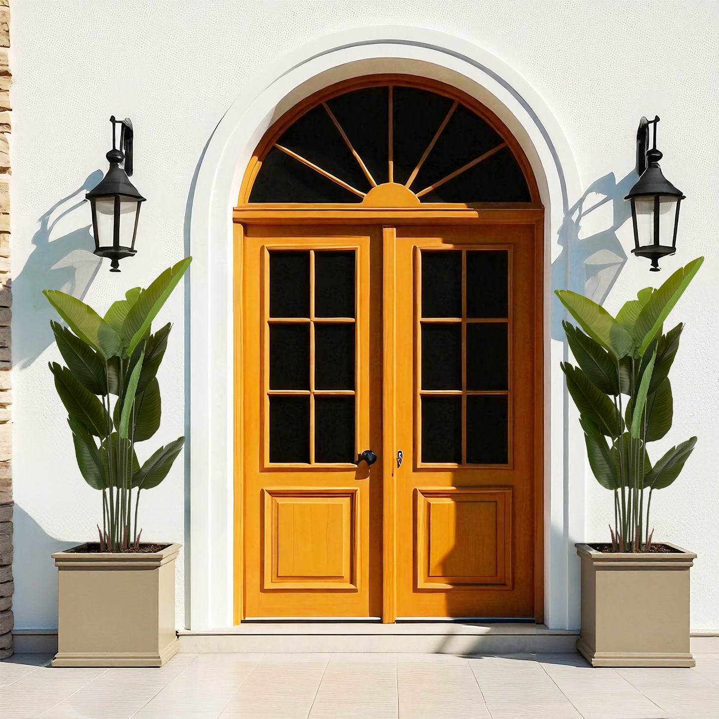 Artificial Bird of Paradise Plant - 5.2ft Faux Tropical Tree