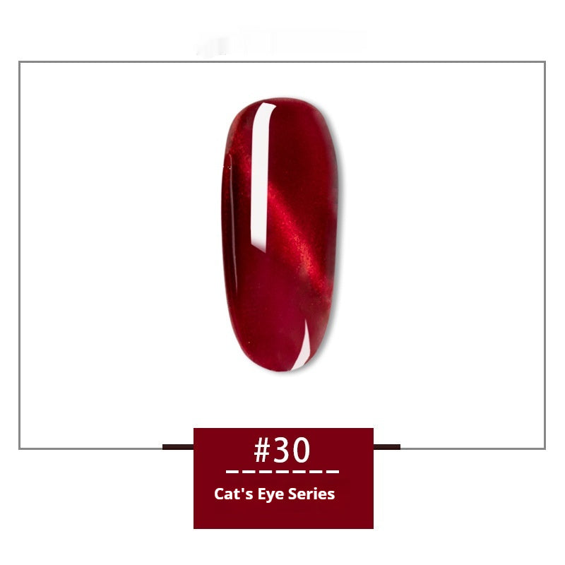 30 Colors Cat Eye Nail Polish Gel Set