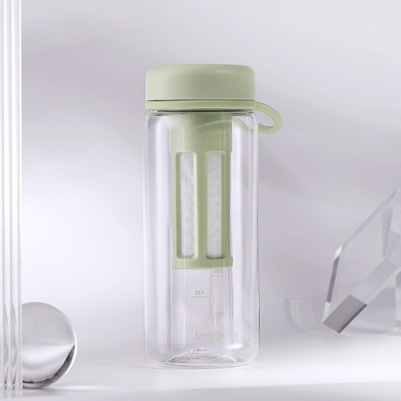 Large Capacity Sports Water Cup - Durable Plastic Drinkware for Outdoor Activities