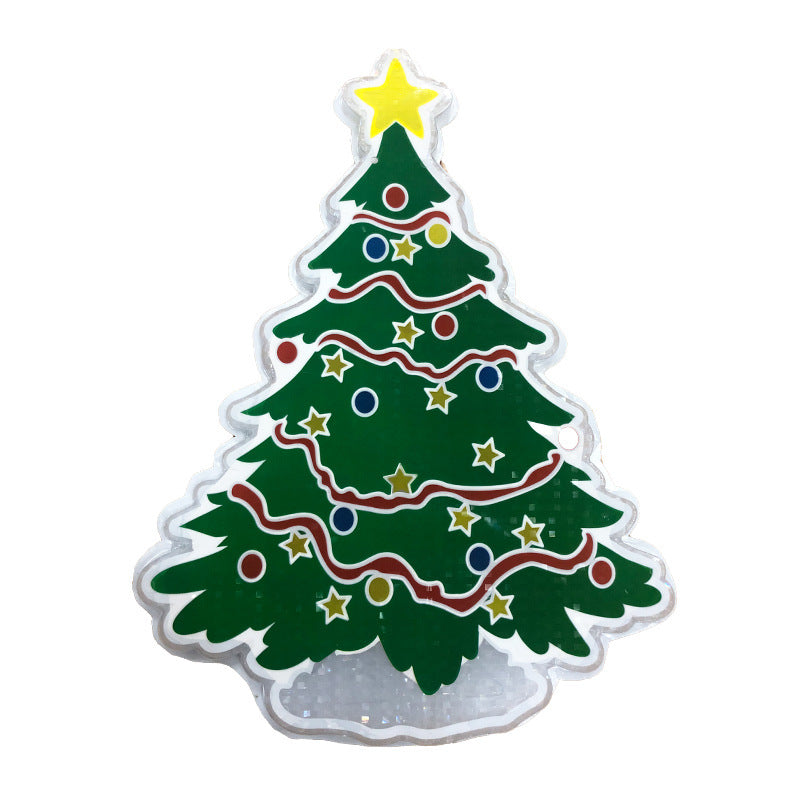 Outdoor Christmas Decoration Lights Hanging Tree Snowflake Star Lantern Set