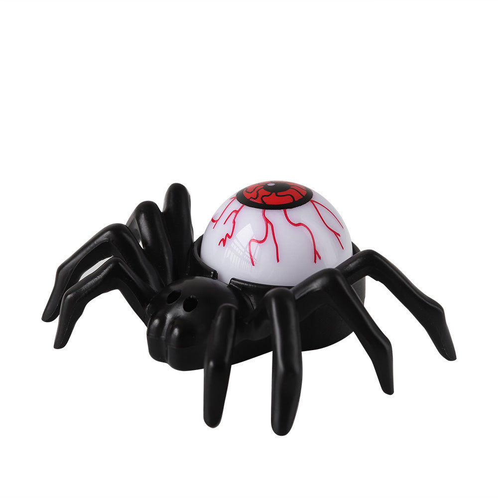 Halloween Spider Skull Night Light - Bedside Decor Lamp with Variants
