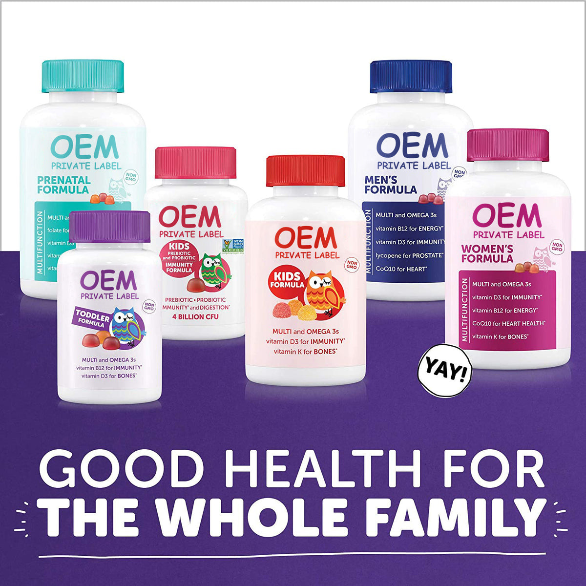 Vitamin B6 Pectin Jelly 60 Count Grape Flavor