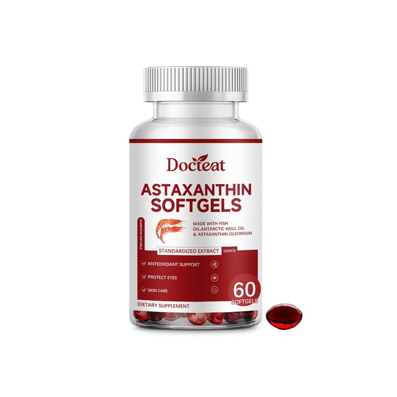 Astaxanthin Softgel Capsules - 60 Count