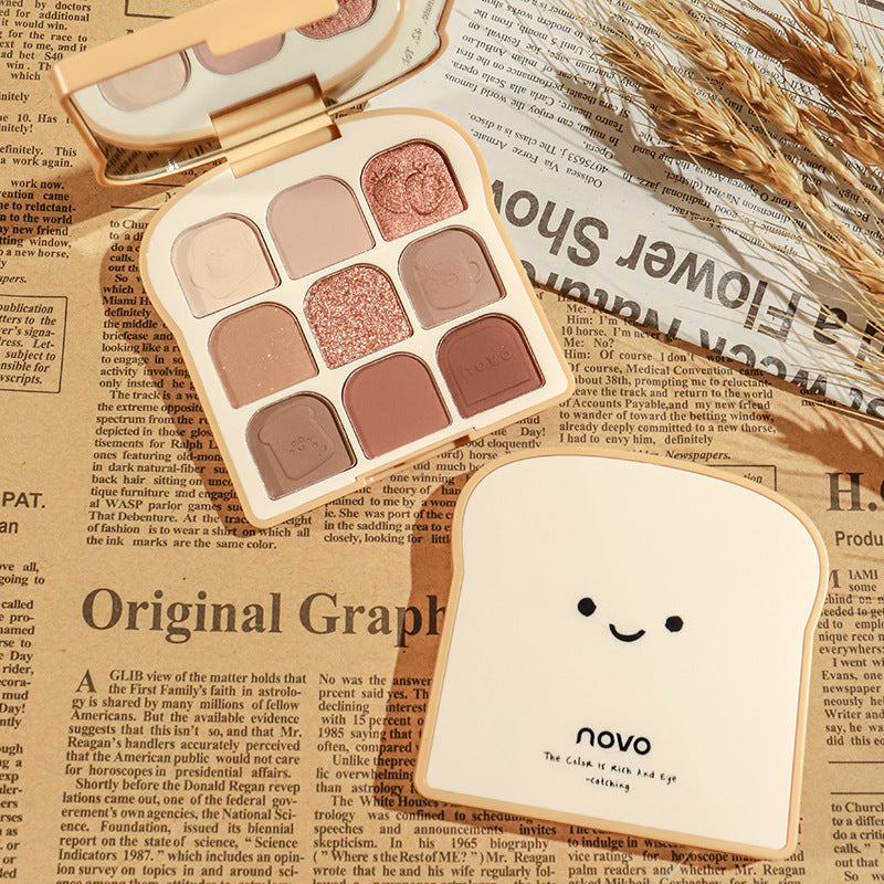 Nine-Color Eyeshadow Palette All-in-One Makeup Set for Eyes - CJ