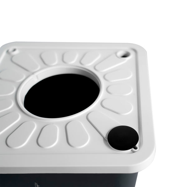 Black Hydroponic Planting System - Indoor & Outdoor Tower Garden for Vegetables & Herbs