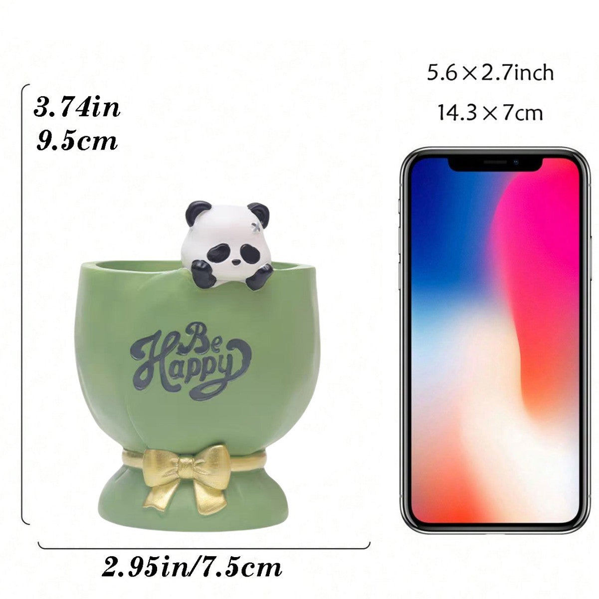 Resin Cartoon Animal Planters - Cute Succulent Flower Pots in Rabbit, Lamb, Cat & Panda Styles