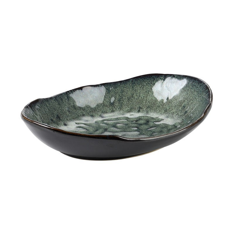 Kiln Baked Porcelain Dinner Plate Set - Salad & Fruit Serving Dish
