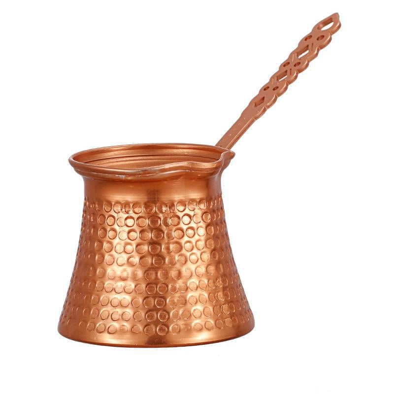 Aluminum Alloy Coffee Pot with Turkish Metal Cup 330ml - Handmade Drinkware