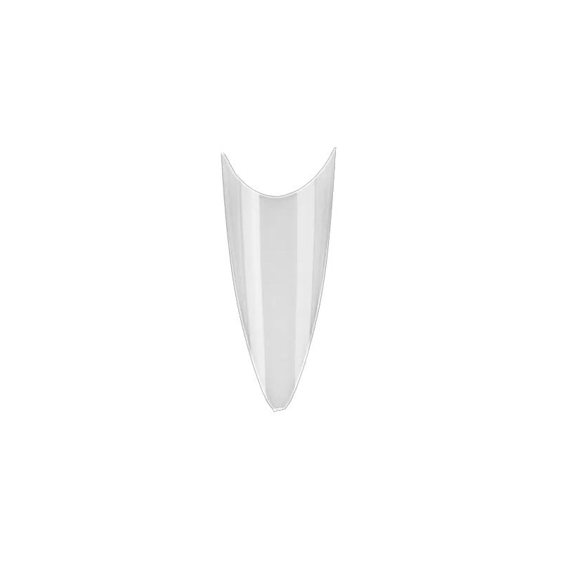 500 Pcs Transparent White Nail Tips Fake Nails Manicure Supplies