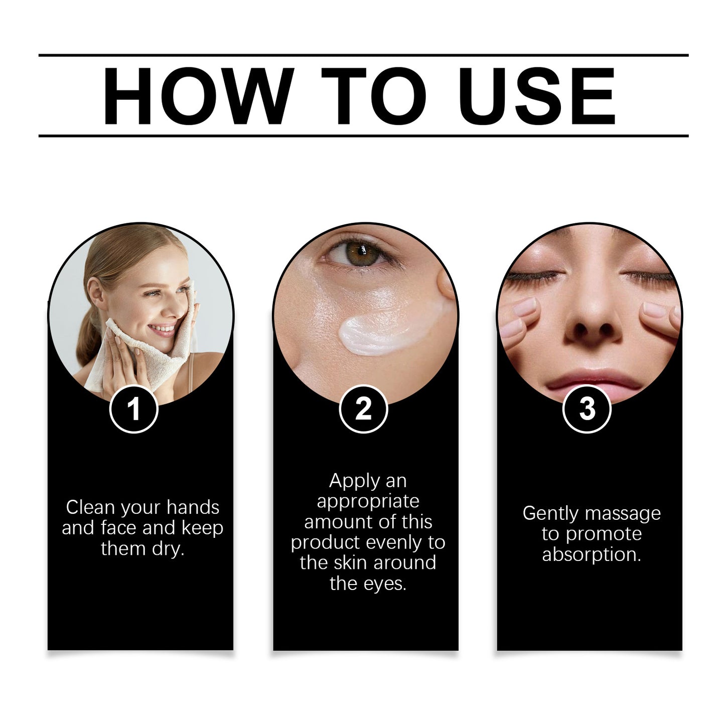 Moisturizing Eye Cream for Dark Circles and Fine Lines - 30g
