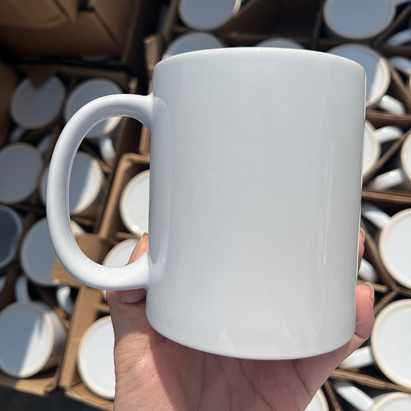 Ceramic Mug 330ml for Sublimation Heat Transfer - Porcelain Drinkware