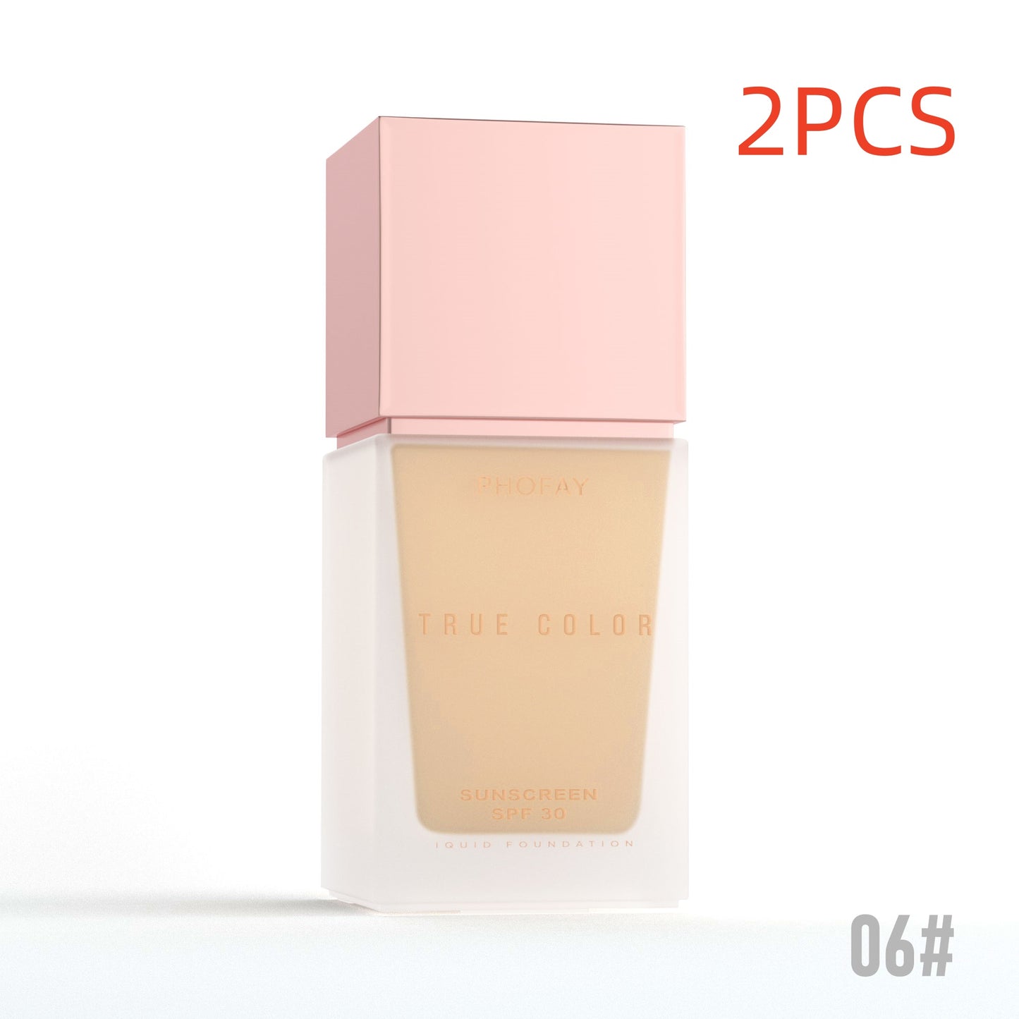 Matte Liquid Foundation with SPF 30 Sunscreen Protection