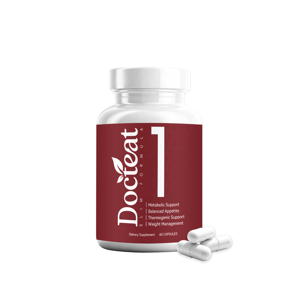 Metabolic Support Capsules - 60 Vegetarian Dietary Supplements for Weight Management