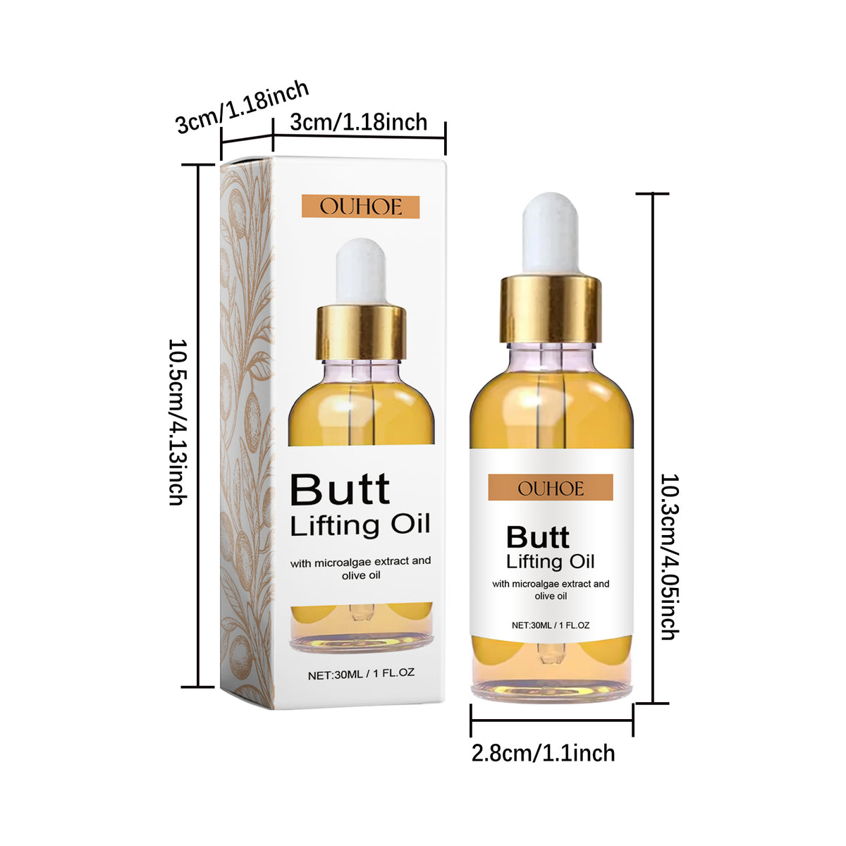 Hip Lifting Skincare Oil – 30ml