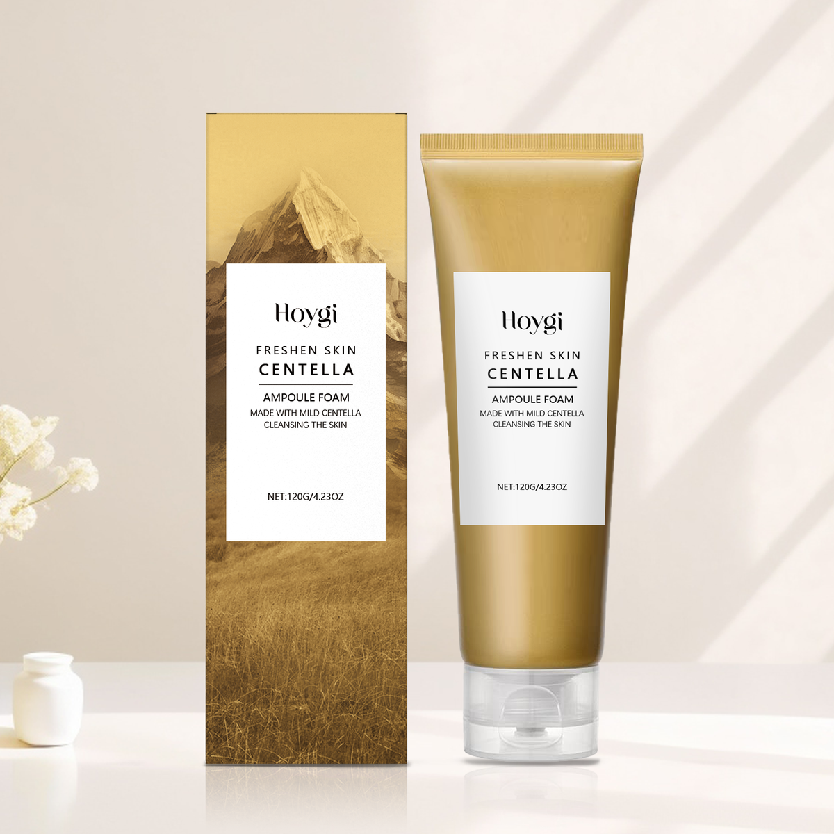 Moisturizing Facial Cleansing Milk with Snow Grass & Hyaluronic Acid - 120g