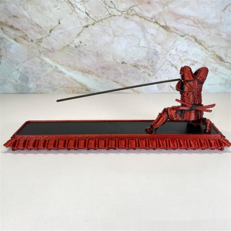 Decorative Samurai Incense Burner Stick Holder for Home and Gift