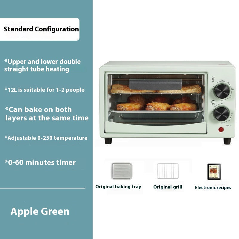 All-in-One Steam and Bake Food Oven - 12L, Energy Efficient, Stainless Steel