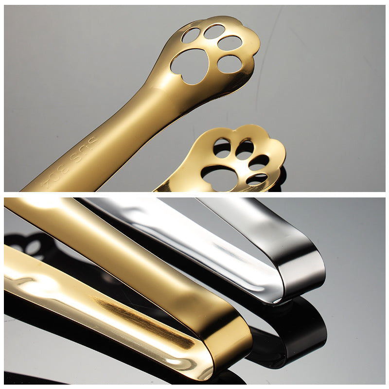 Stainless Steel Cat's Paw Food Clip - Multi-Color Kitchen Storage Accessory