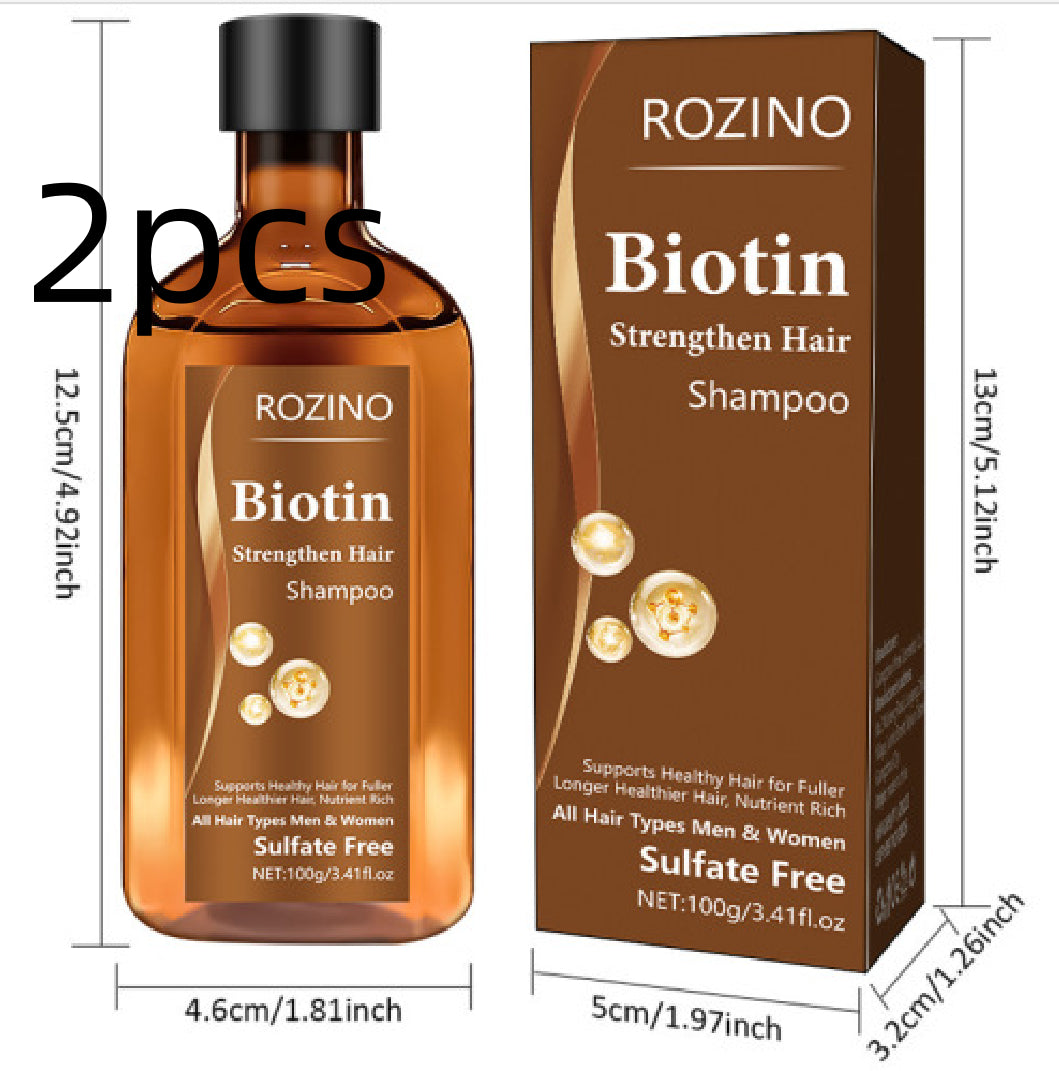 Biotin Hair Shampoo for Strengthening & Nourishing Hair - 100g