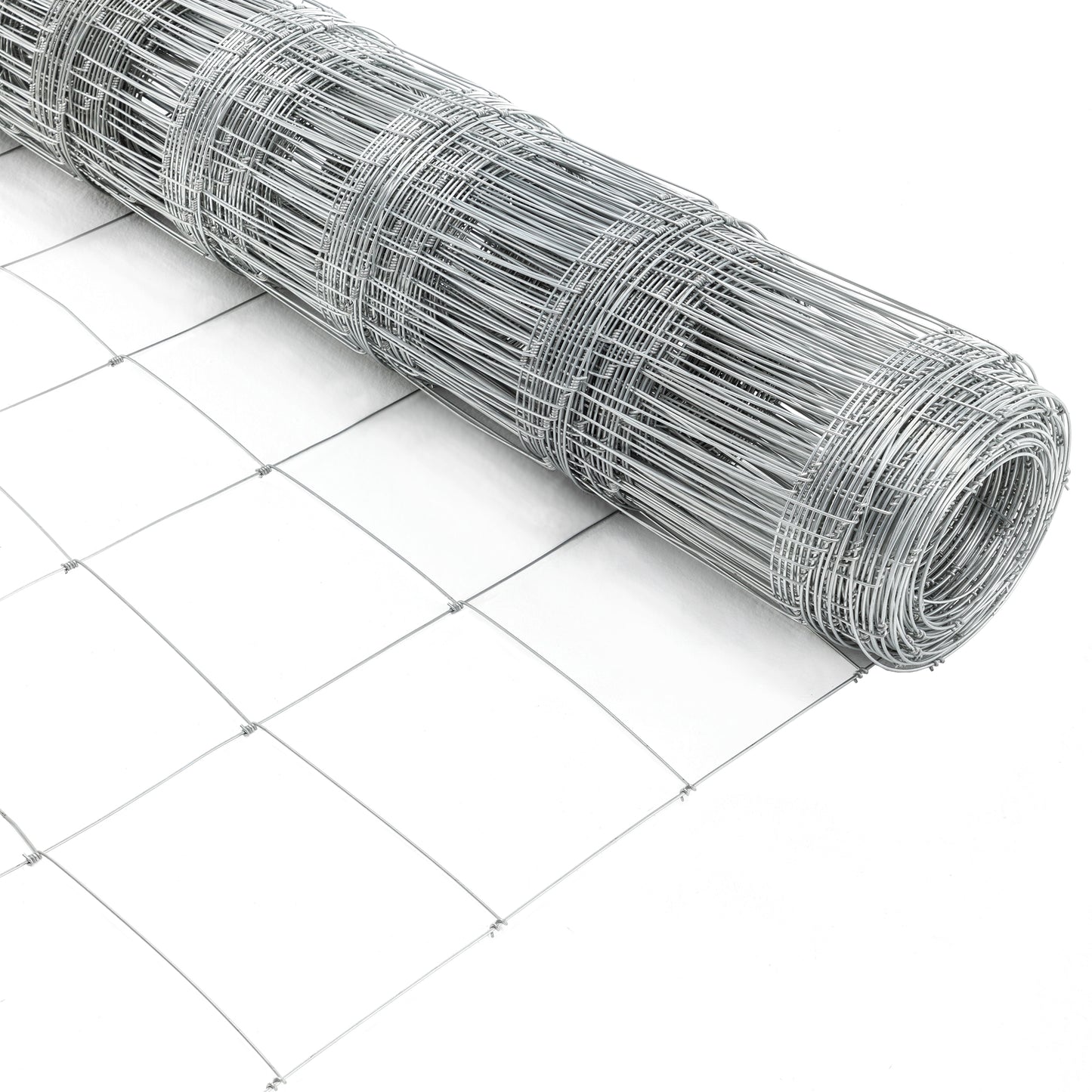 5ft x 164ft Galvanized Steel Farm Fence - Durable & Secure