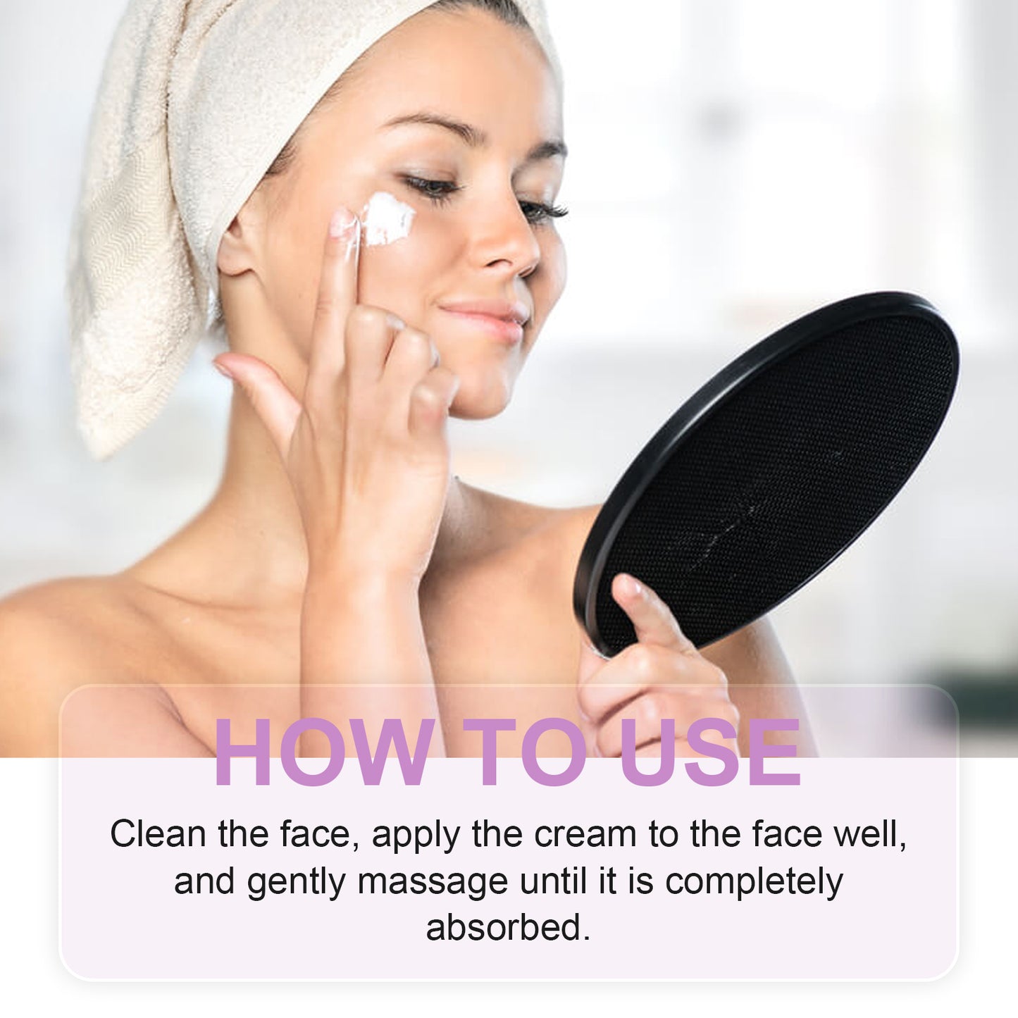 Firming Face Lifting Cream - Anti-Aging Moisturizer with Hyaluronic Acid