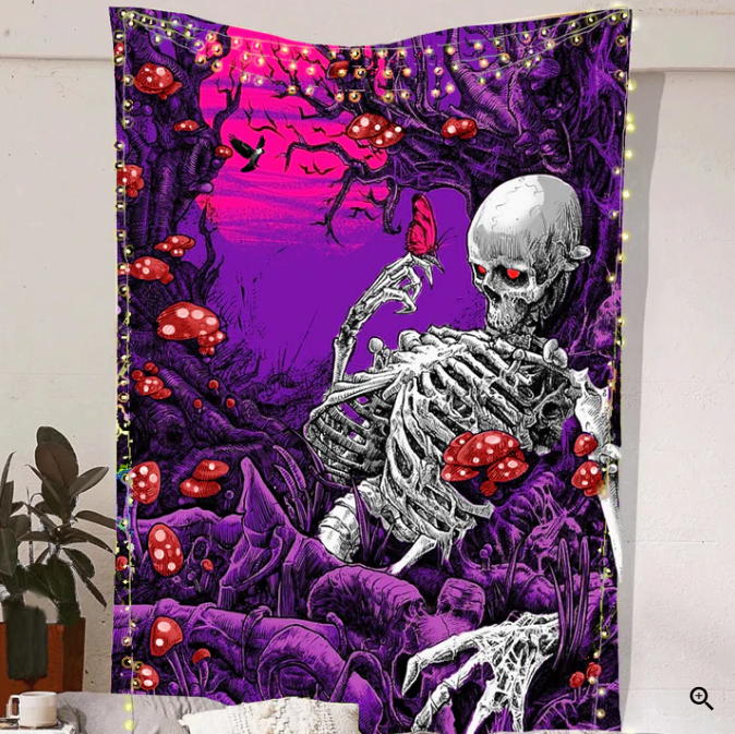 Decorative Tapestry for Bedroom and Living Room - Polyester Fabric Wall Art