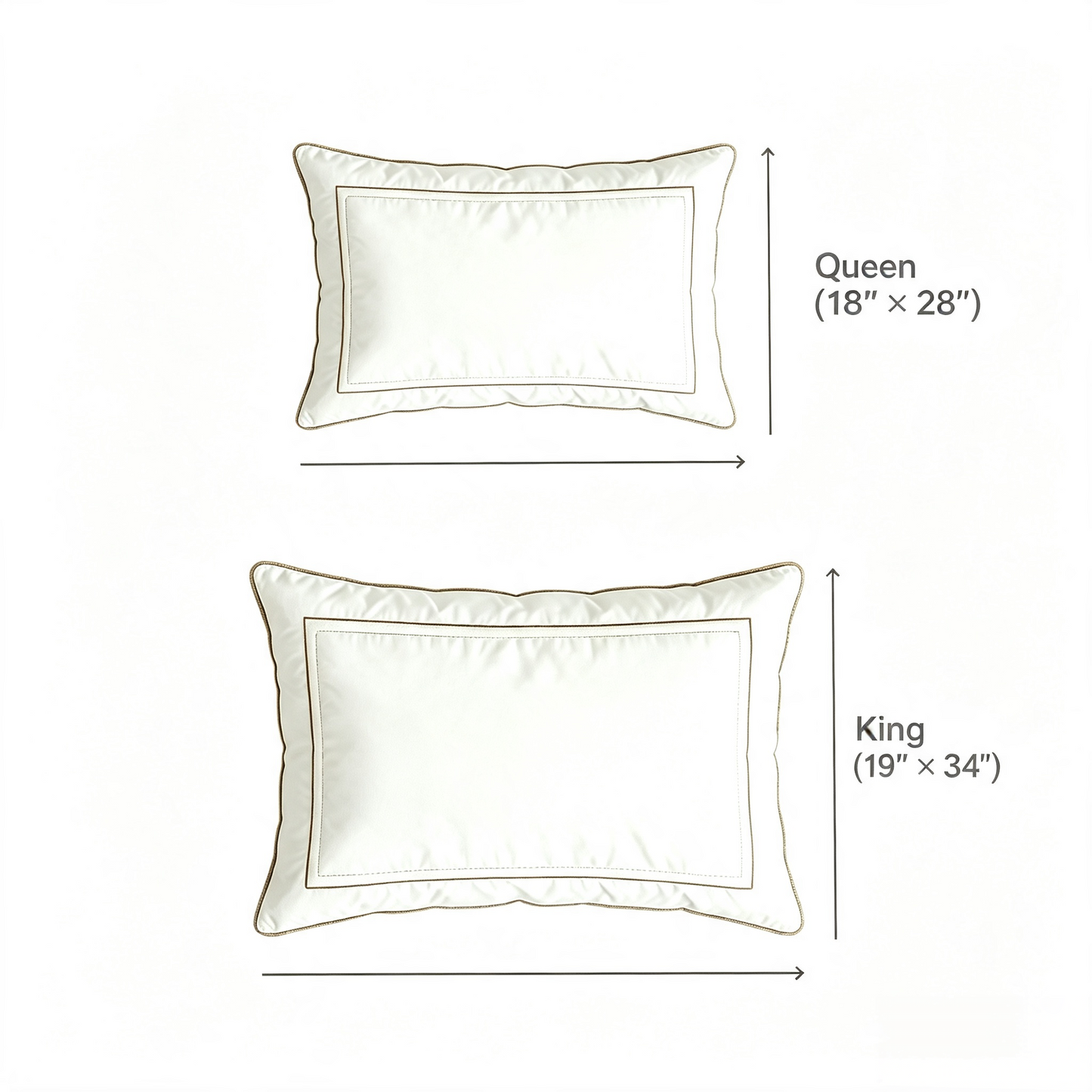 Premium All Season Pillows - Set of 2 Soft Hotel Style