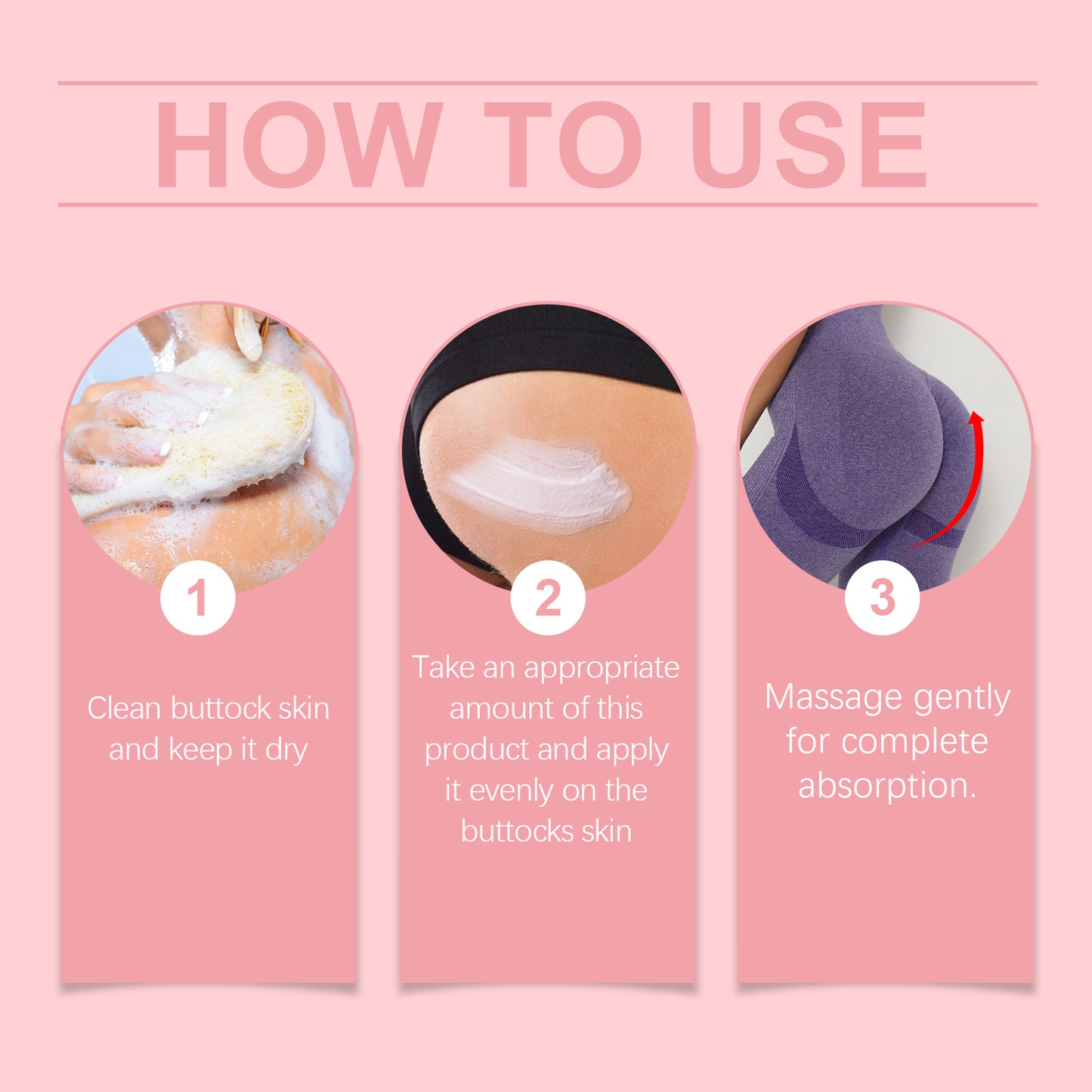 Buttock Firming Cream - Moisturizing Body Care for Skin Elasticity