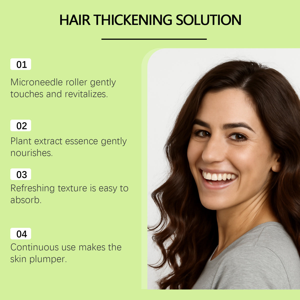 Hair Care Roller Nourishing And Caring Soft Daily Solution