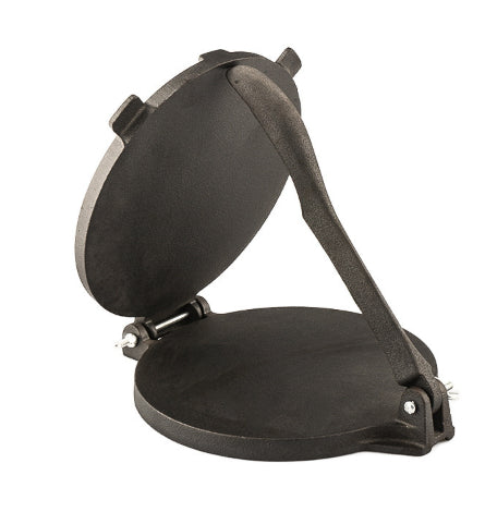 Cast Iron Cake Press Round Muffin Plate - Hand Pressure Kitchen Tool