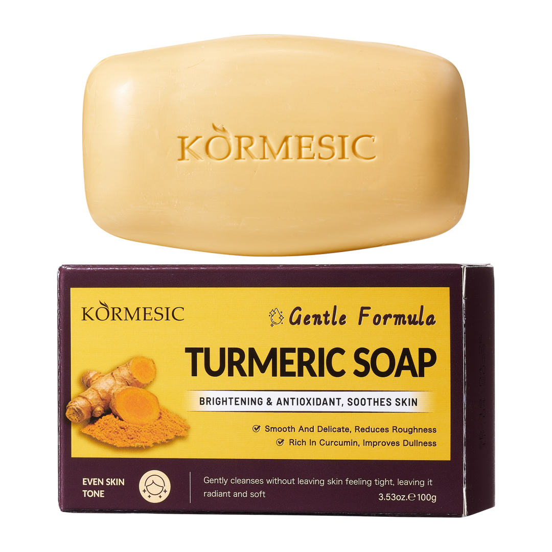 Brightening Turmeric Bar Soap 100g for Skin Care