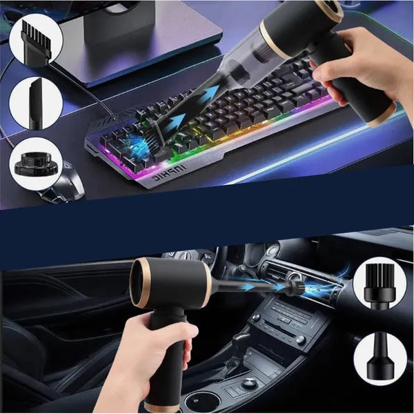 Cordless Handheld Vacuum Cleaner Wet & Dry 13000Pa - Mini Car & Home Use