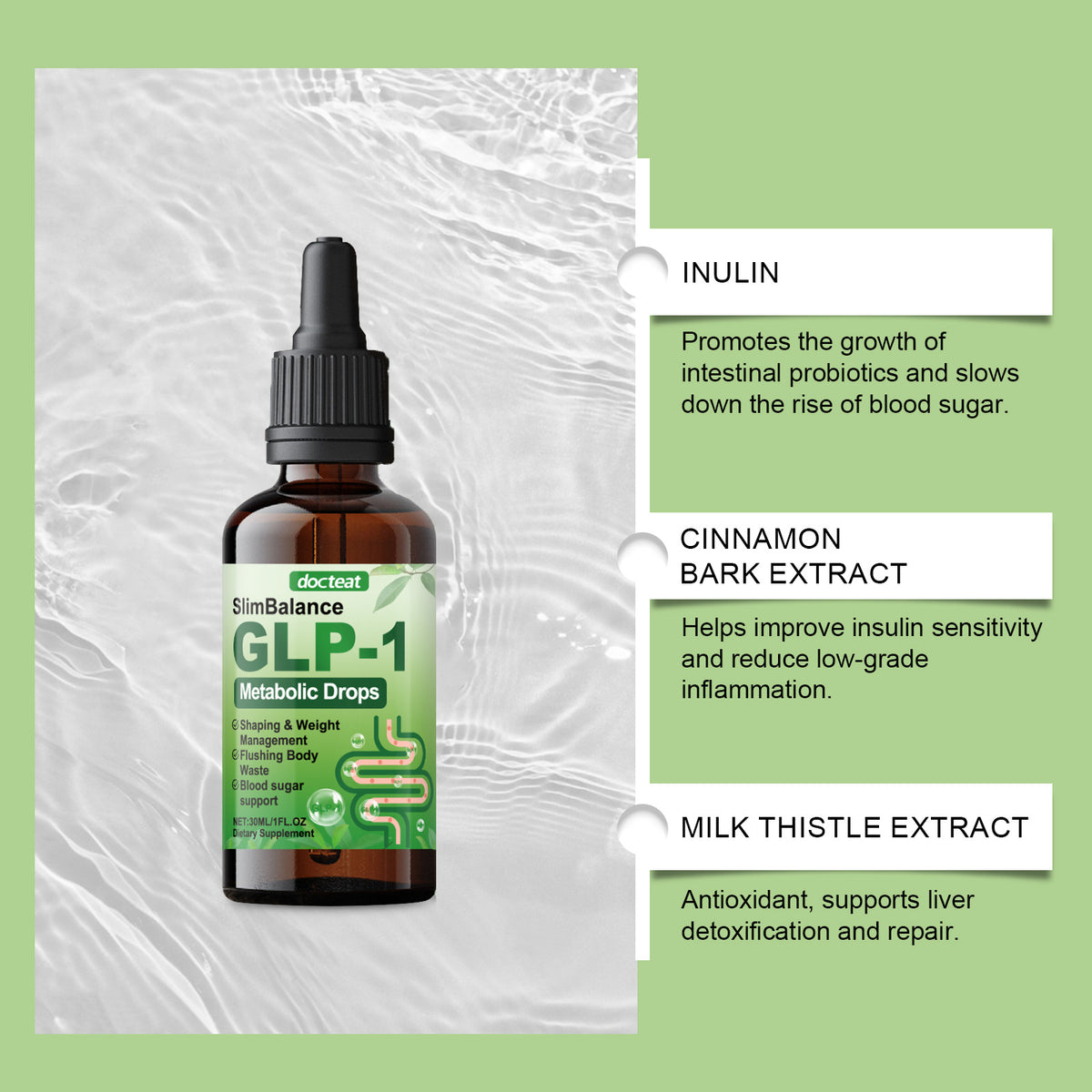 Intestinal Balance Dietary Supplement Liquid - 30ml