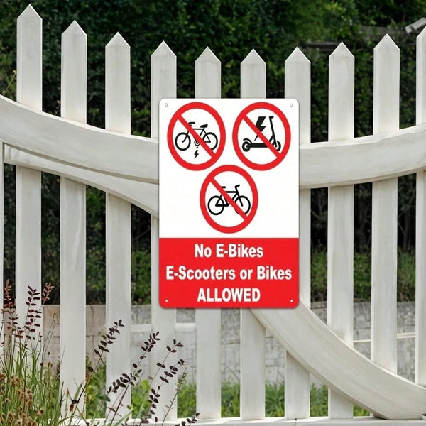 Metal Tin Sign Wall Decoration - 20 cm x 20 cm