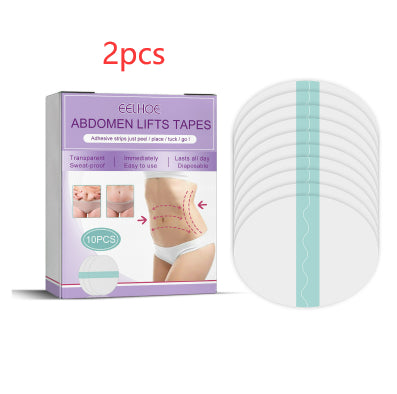 Abdomen Lifting Tapes - Transparent Belly Contouring & Firming Patches