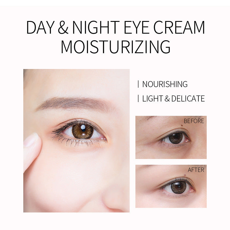Brightening Eye Cream with Moisturizing Hydrating Formula - Pink